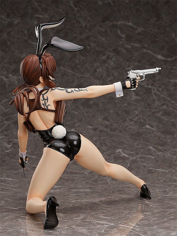 Black Lagoon Revy 1/4 Pvc Fig Bare Leg Bunny Ver Figure
