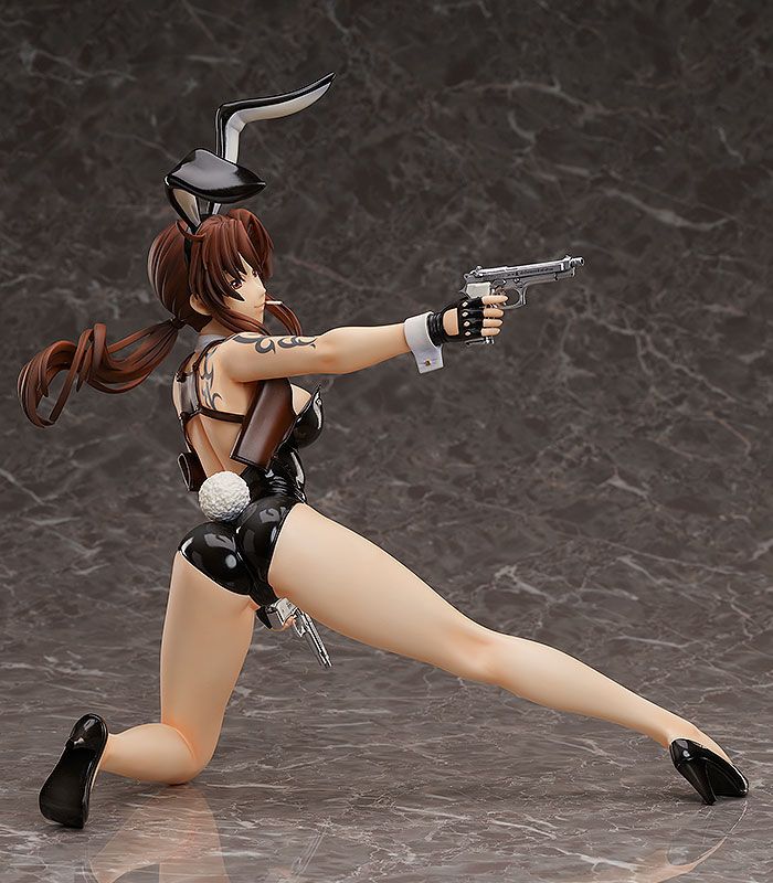 Black Lagoon Revy 1/4 Pvc Fig Bare Leg Bunny Ver Figure