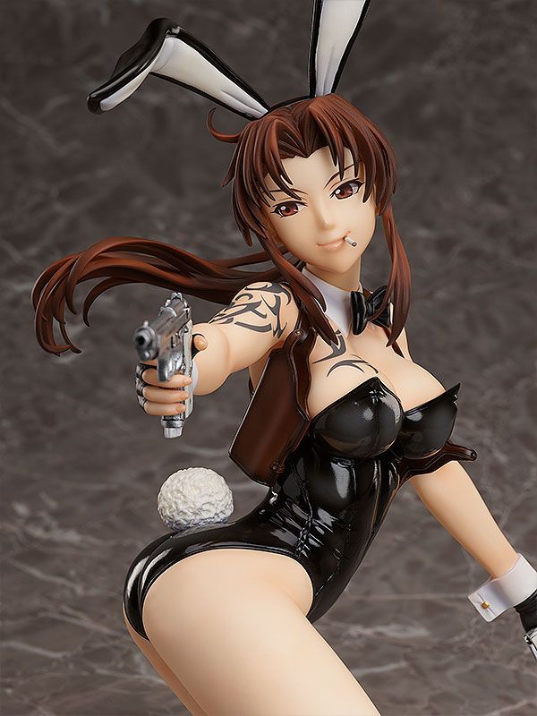 Black Lagoon Revy 1/4 Pvc Fig Bare Leg Bunny Ver Figure