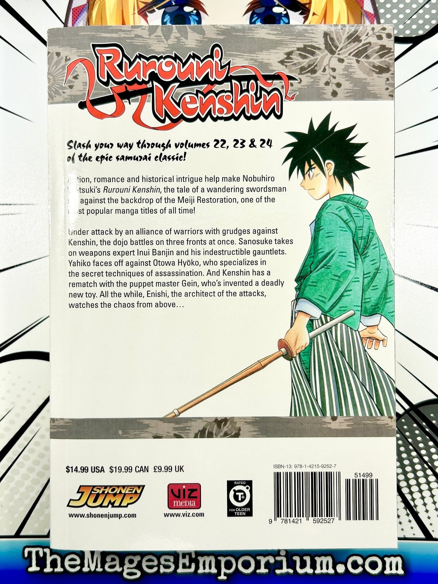 Rurouni Kenshin Vol 22-24 Omnibus