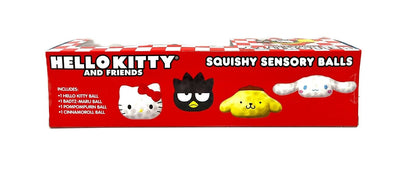 Sanrio Hello Kitty Kuromi & Friends Squishy Sensory Bead Balls 4-Pack