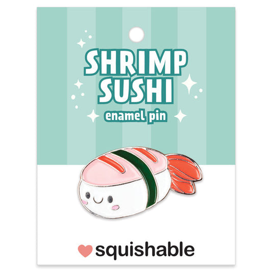 Squishable Comfort Food Shrimp Sushi Enamel Pin