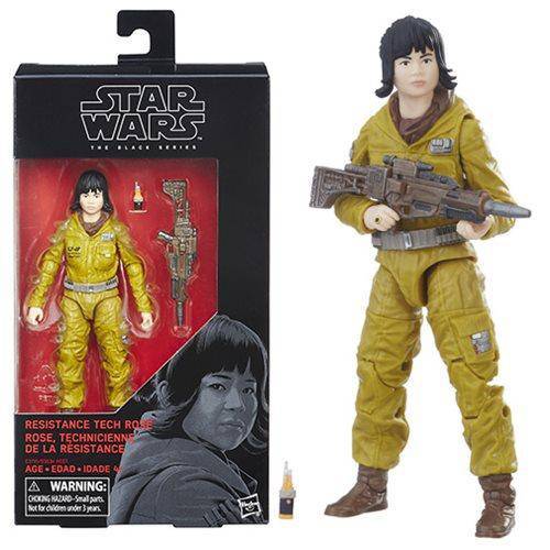 Star Wars The Black Series - Rose (Resistance Tech) - 6-Inch Action Figure - #55