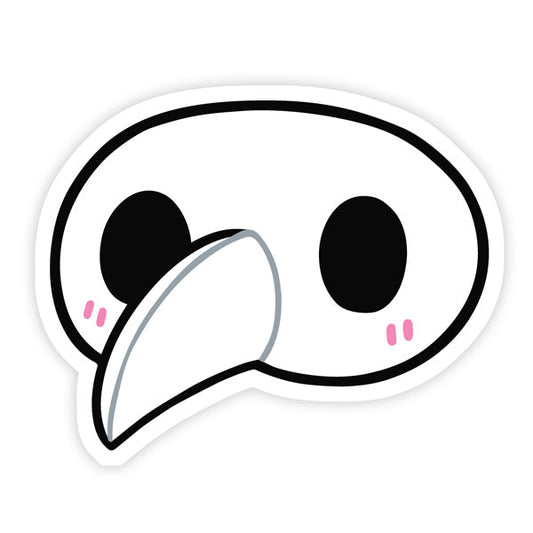 Squishable Plague Mask Sticker