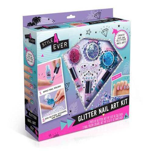Style 4 Ever Glitter Nail Kit