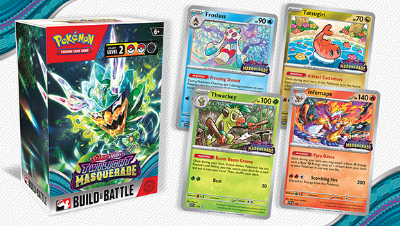 Pokemon TCG: Scarlet & Violet Twilight Masquerade Build & Battle Box