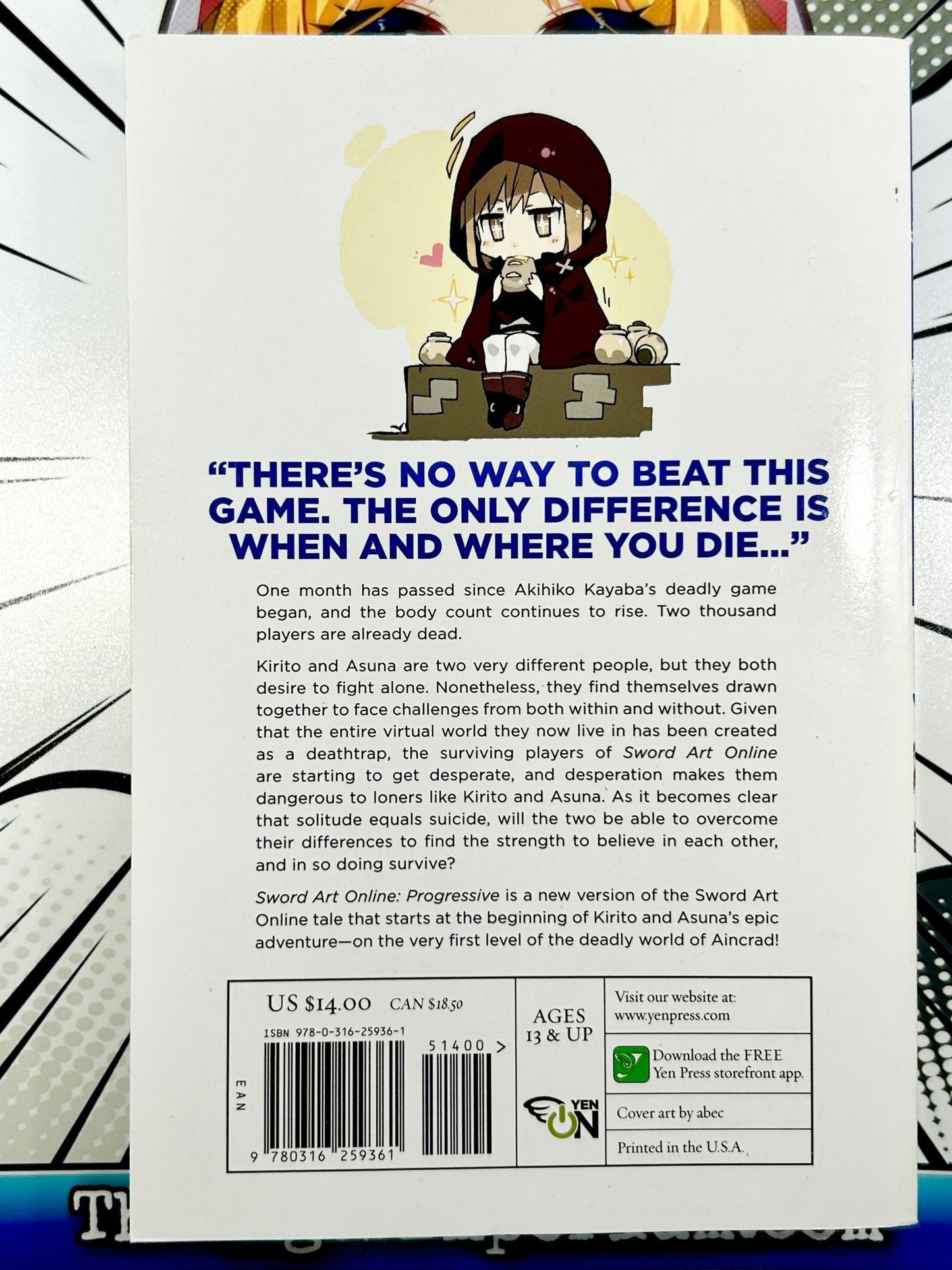 Sword Art Online Progressive Vol 1 Light Novel