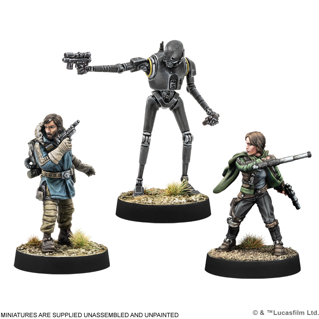 Star Wars: Legion - Cassian Andor, Jyn Erso & K-2SO