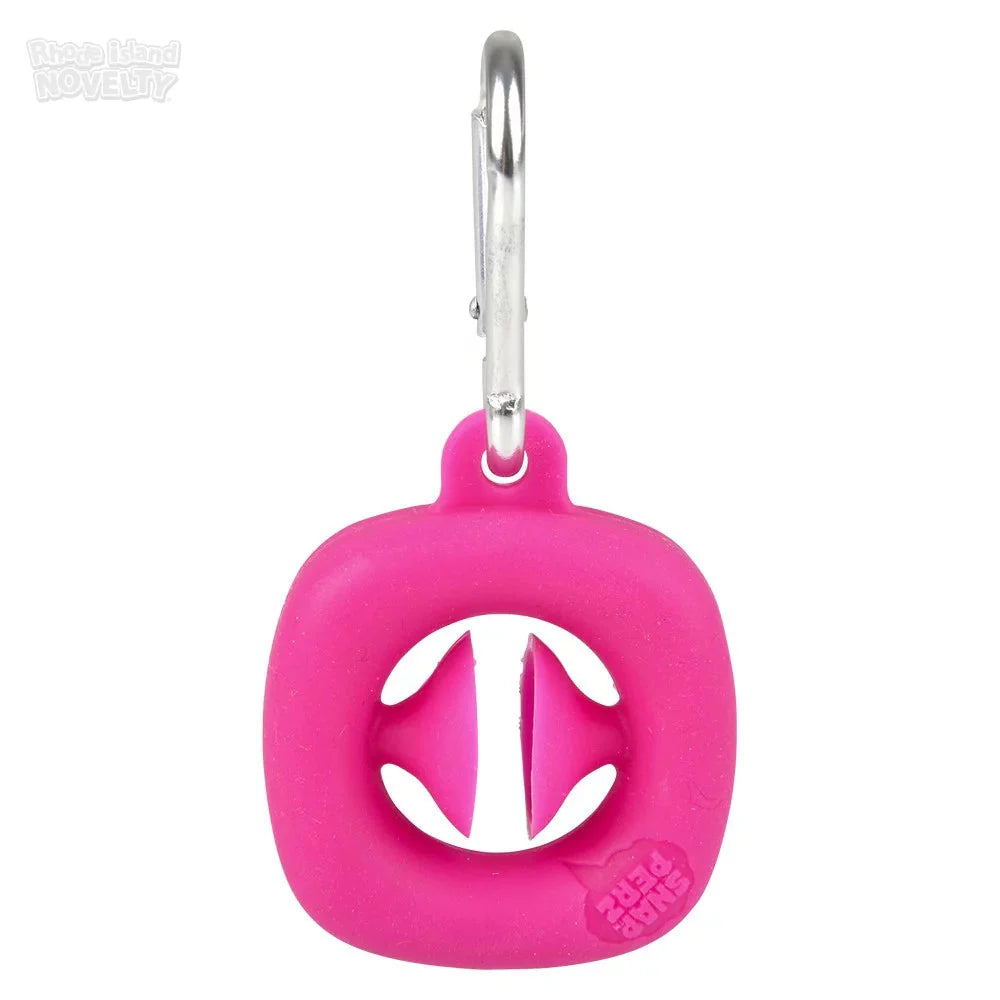 1.75" Mini Snapperz Fidget Toy Keychain Assorted Colors