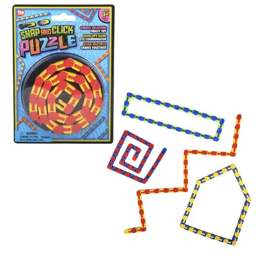 21.5" Snap & Click Puzzle XL Assorted Colors