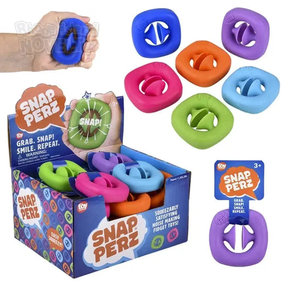 2.25" Snapperz Fidget Toy Assorted Colors