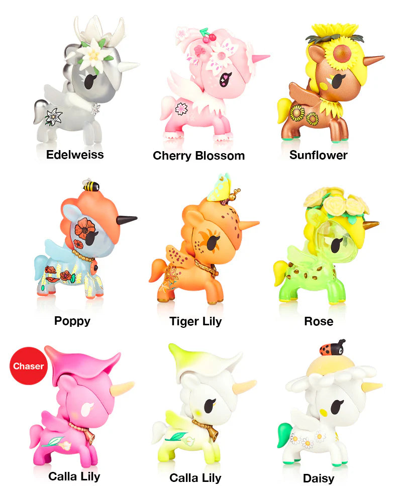 tokidoki Flower Power Unicorno Series 2 Blind Box (1 Blind Box)