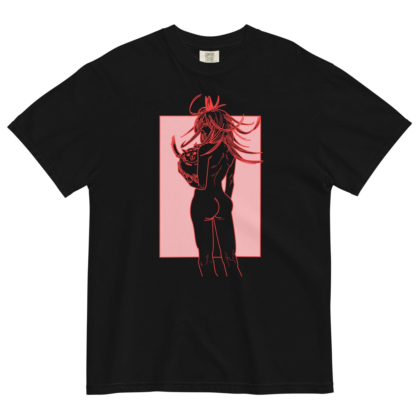 Power x Meowy Anime Comfort Colors® Shirt