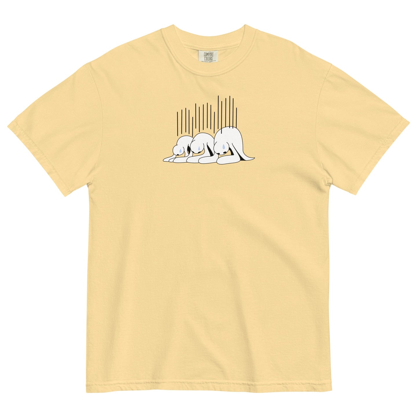 Negative Hallows Comfort Colors® Anime Tee