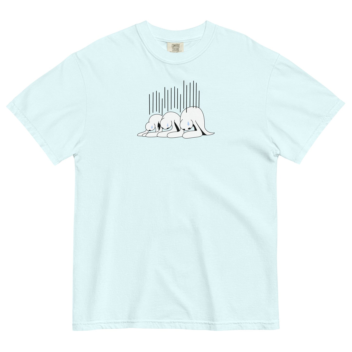 Negative Hallows Comfort Colors® Anime Tee