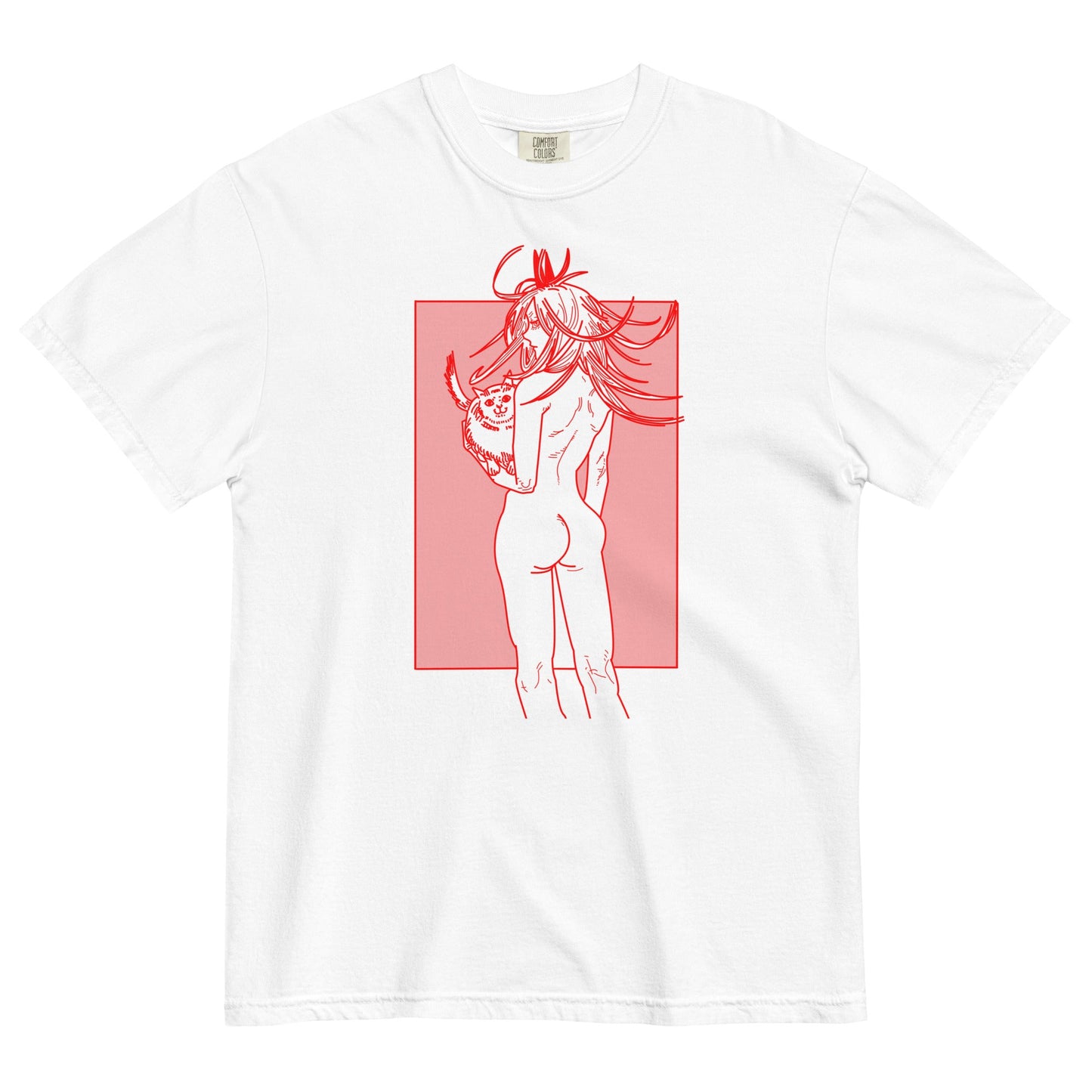 Power x Meowy Anime Comfort Colors® Shirt