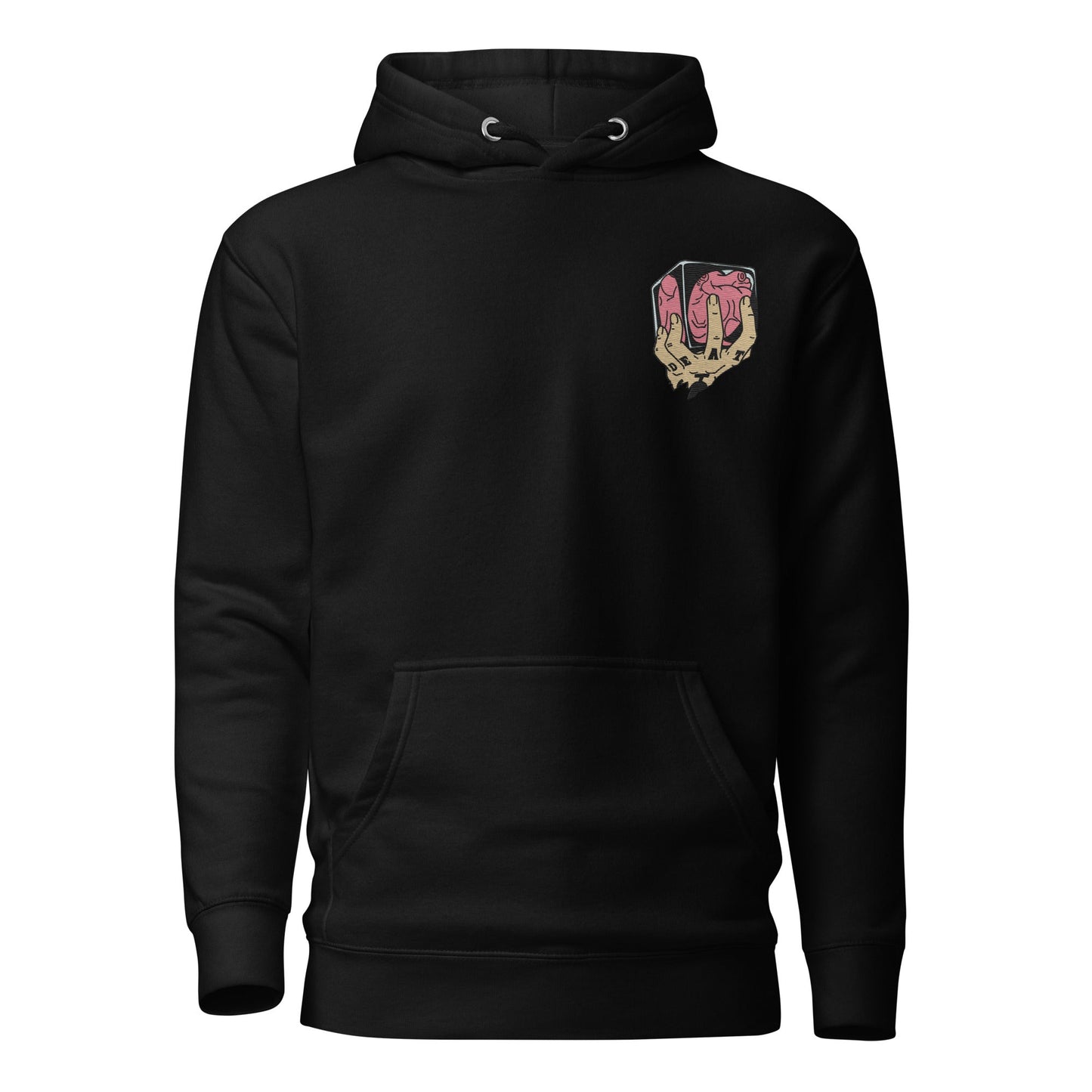 Trafalgar Heart Shambles Embroidered Premium Unisex Anime Hoodie