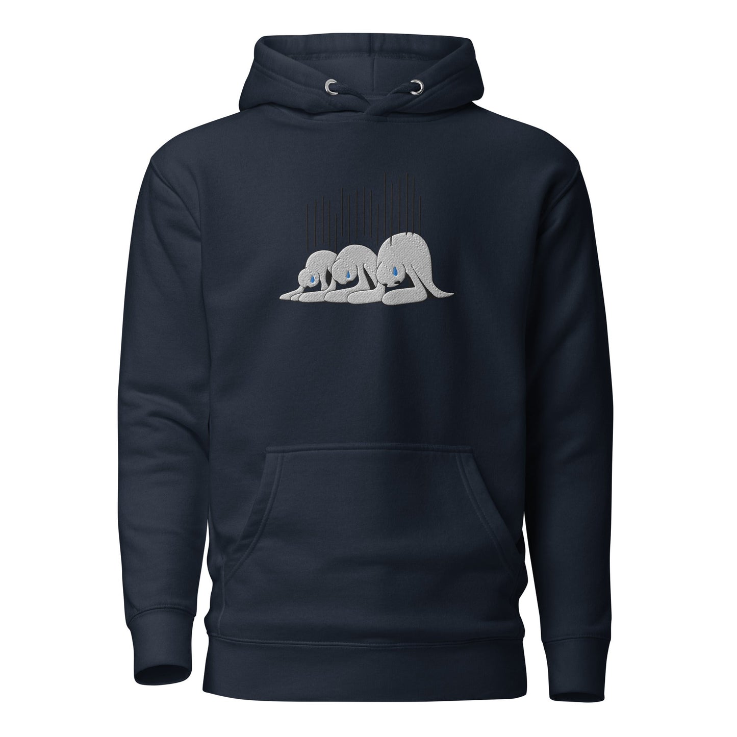 Negative Hallows Embroidered Premium Unisex Anime Hoodie