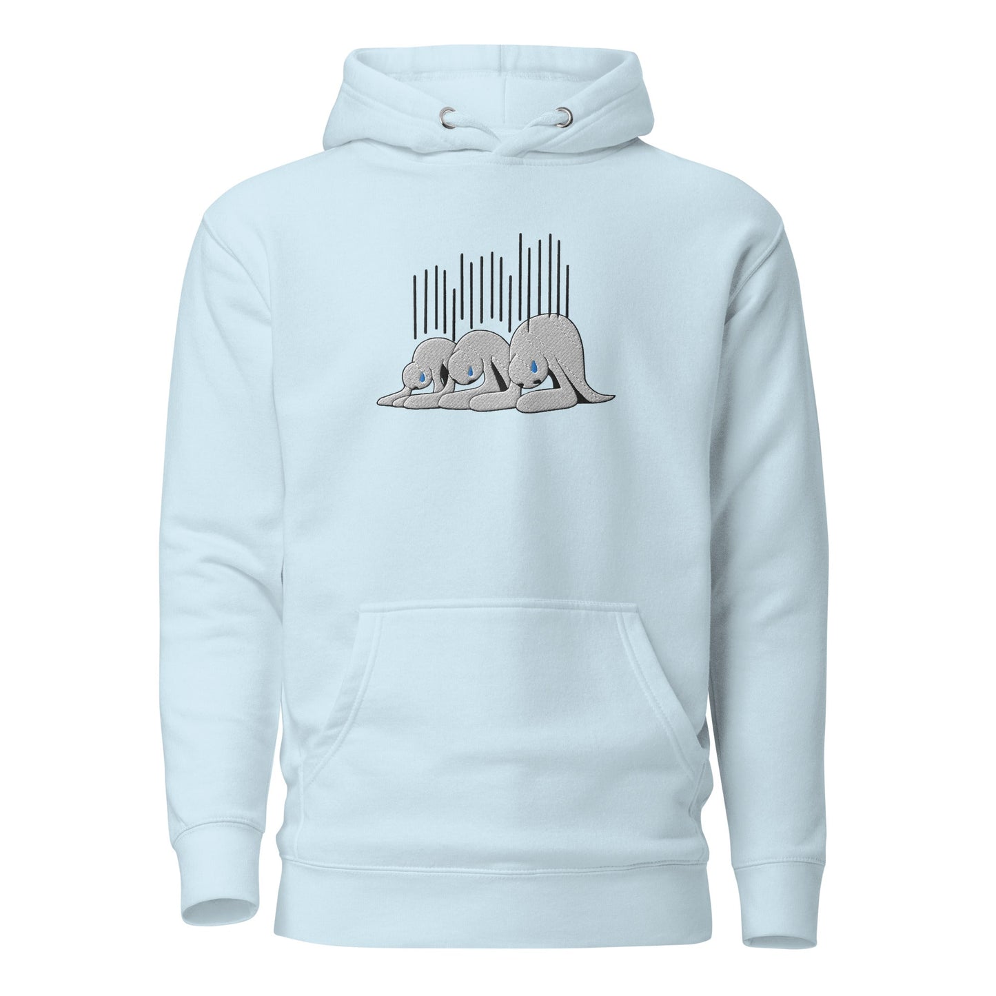 Negative Hallows Embroidered Premium Unisex Anime Hoodie
