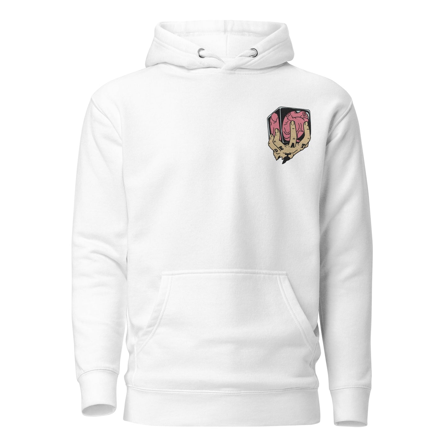 Trafalgar Heart Shambles Embroidered Premium Unisex Anime Hoodie