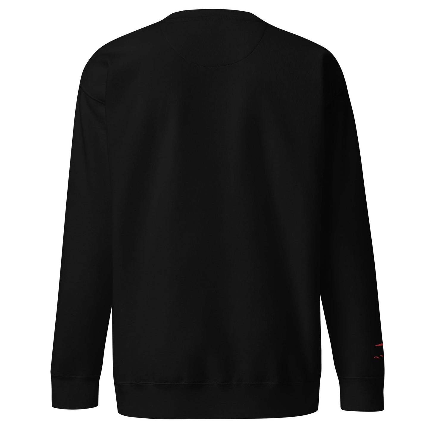 Itatchi besticktes Premium-Sweatshirt mit Rundhalsausschnitt