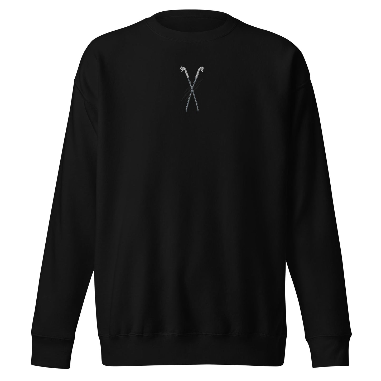 Inosuke Sword Embroidered Premium Unisex Anime Crewneck Sweatshirt