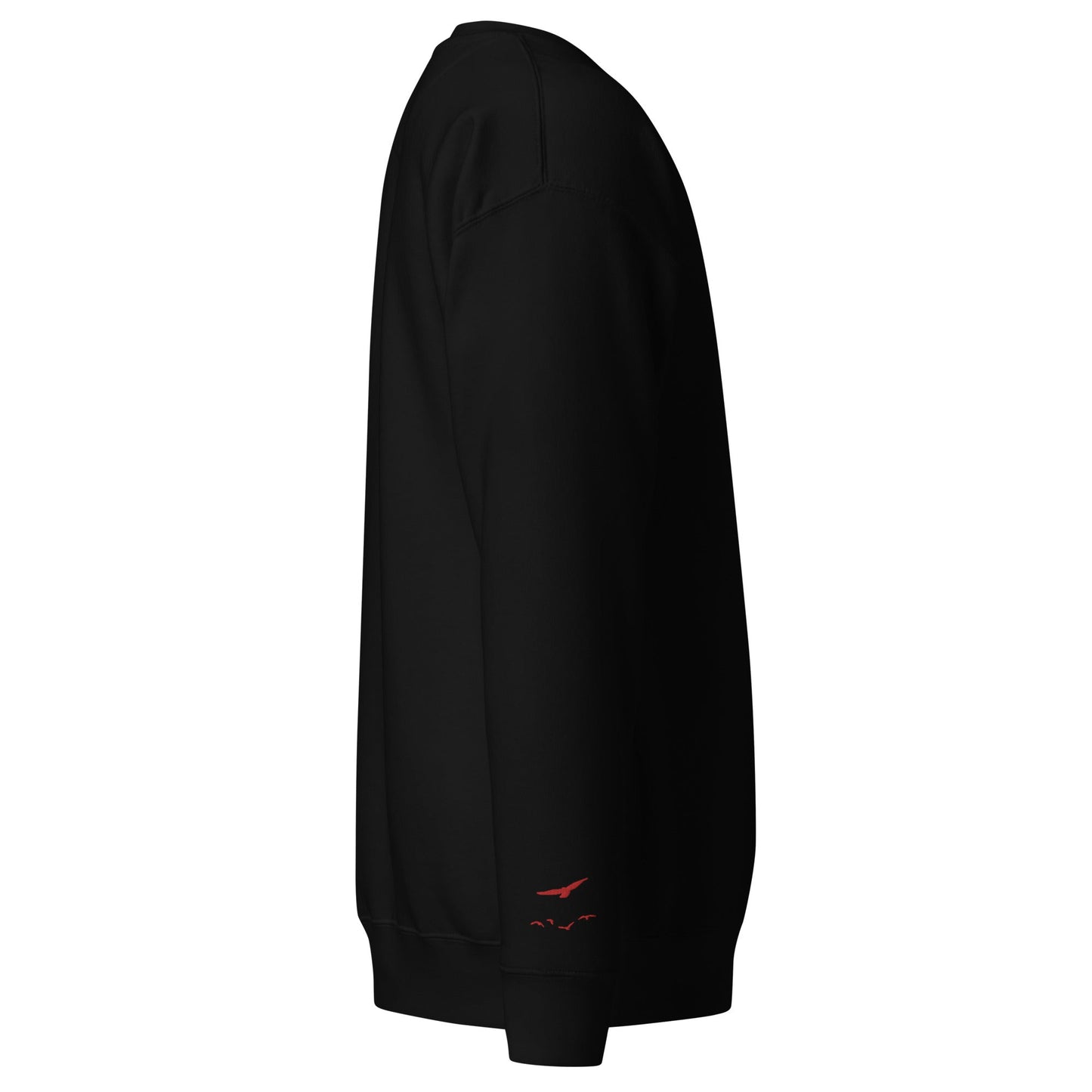 Itatchi besticktes Premium-Sweatshirt mit Rundhalsausschnitt