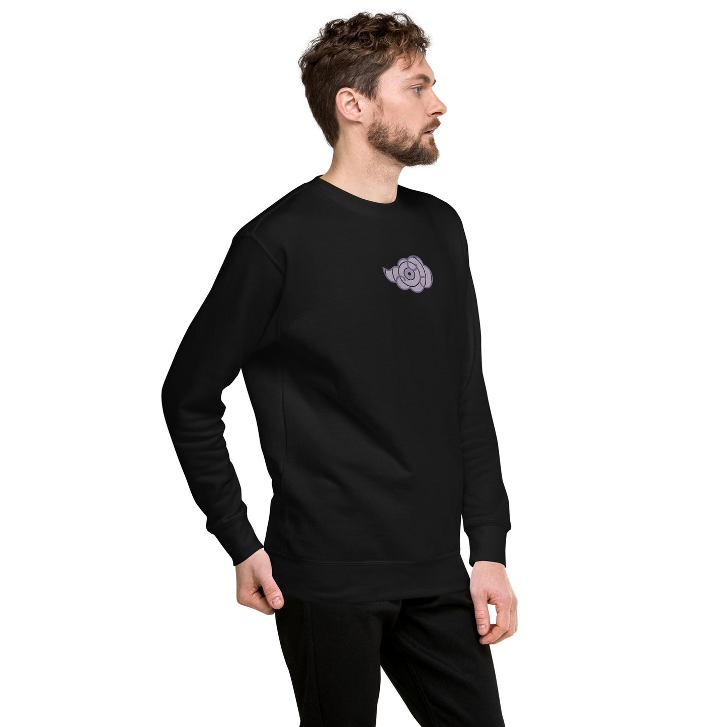 PAIN Cloud Embroidered Premium Crewneck Sweatshirt