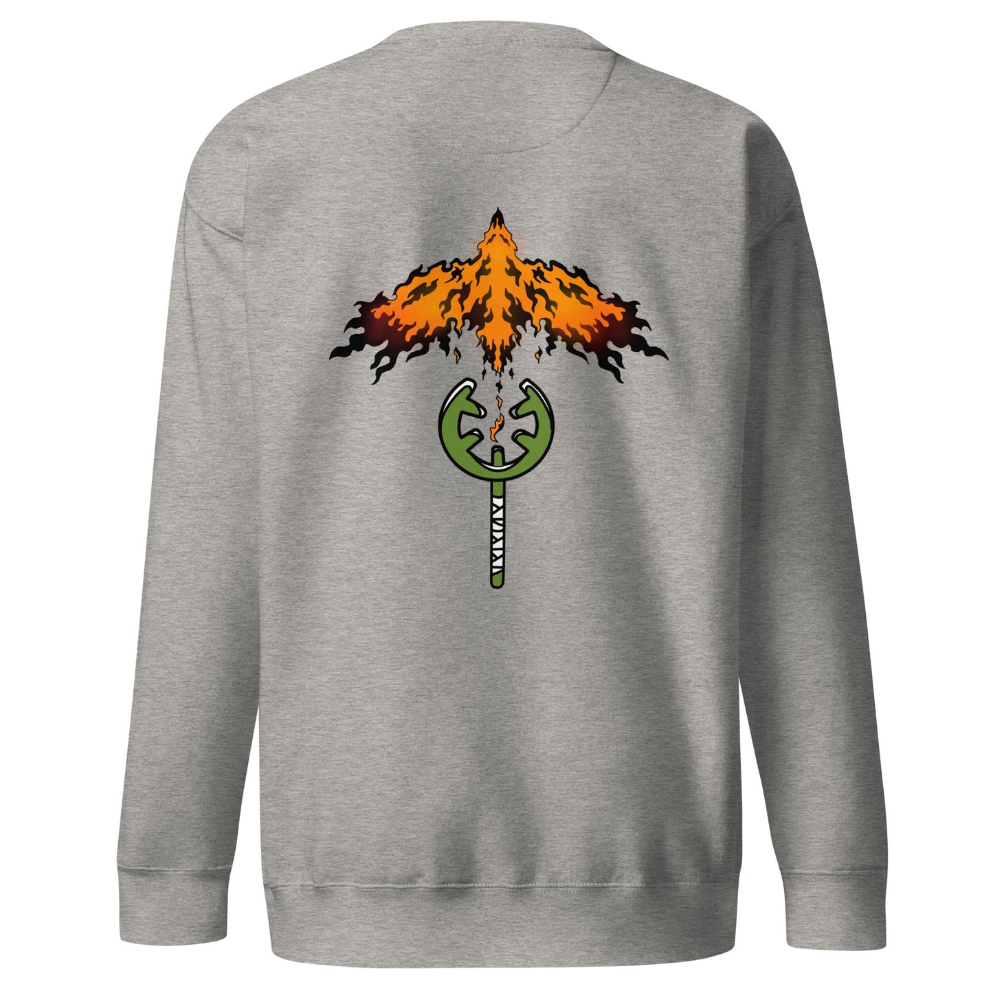 Lysop Sogeking Premium besticktes Anime-Sweatshirt mit Rundhalsausschnitt