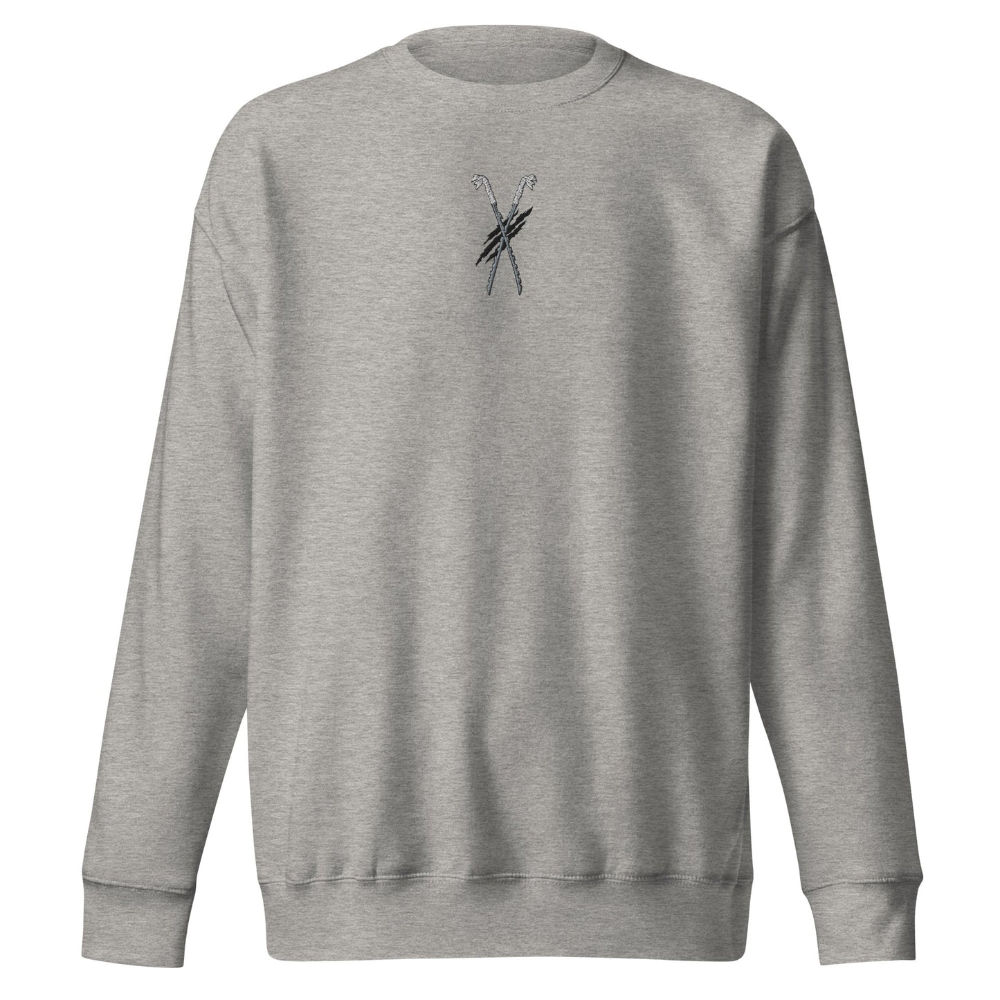 Inosuke Sword Embroidered Premium Unisex Anime Crewneck Sweatshirt