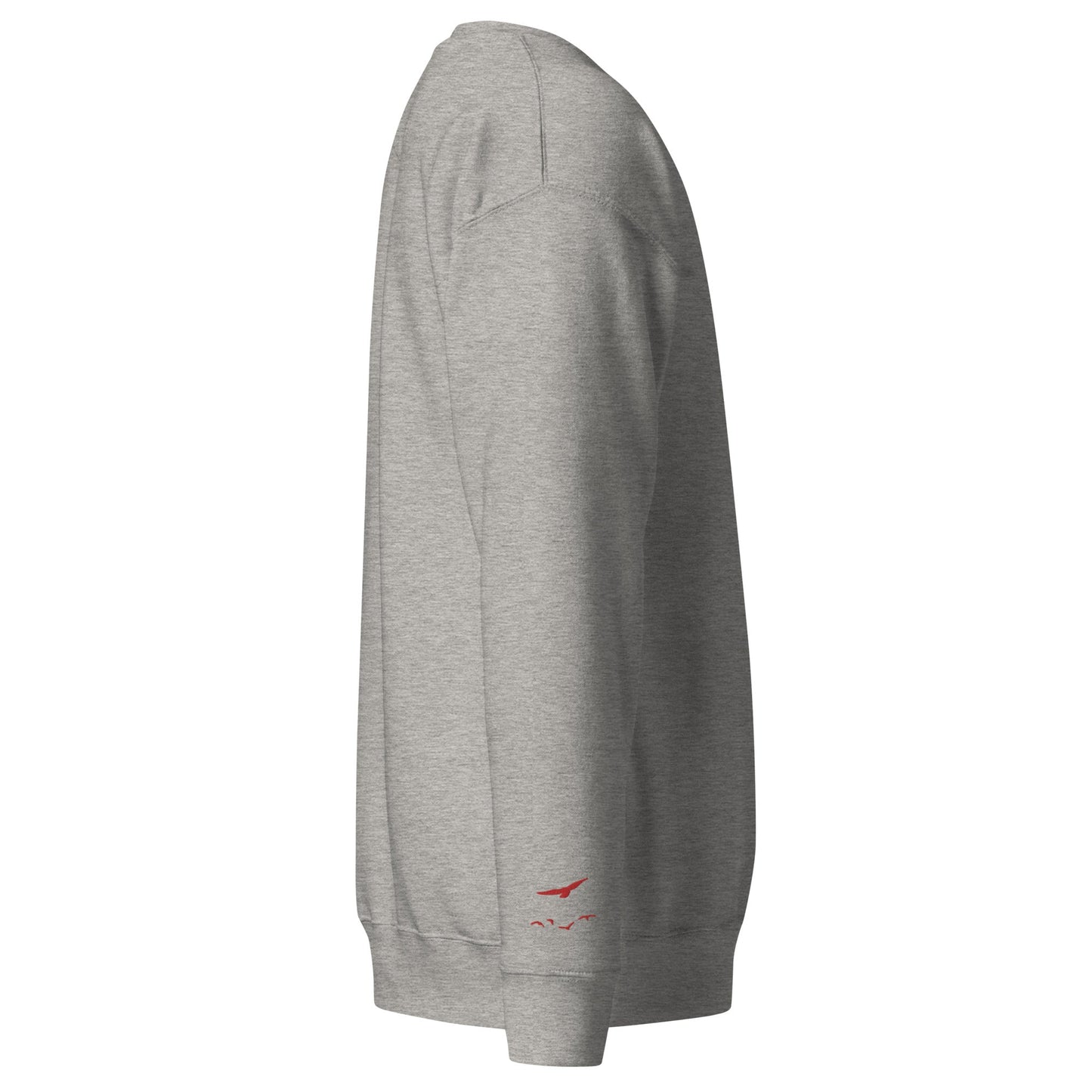 Itatchi besticktes Premium-Sweatshirt mit Rundhalsausschnitt