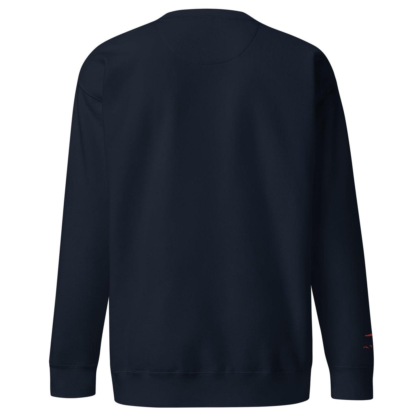 Itatchi besticktes Premium-Sweatshirt mit Rundhalsausschnitt