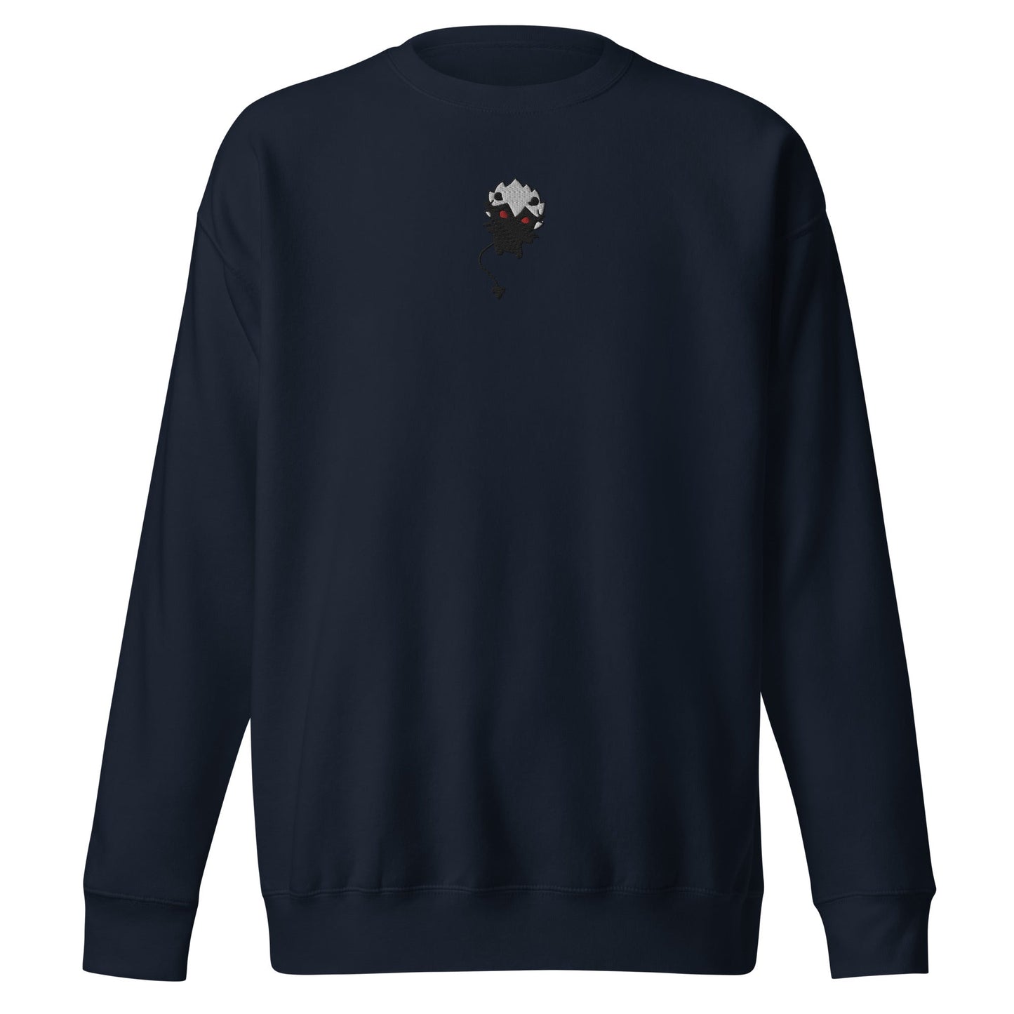 Devil Asta Embroidered Premium Unisex Anime Crewneck Sweatshirt