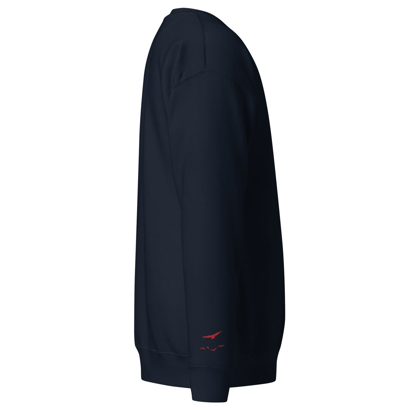 Itatchi besticktes Premium-Sweatshirt mit Rundhalsausschnitt