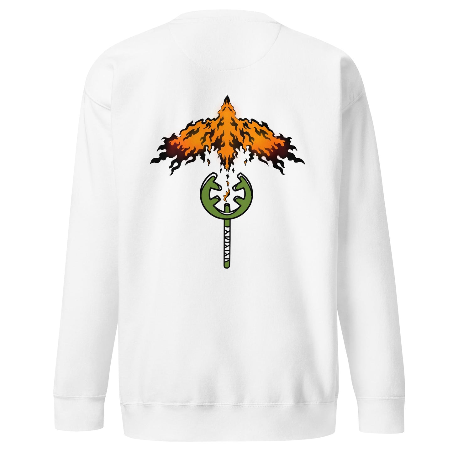 Lysop Sogeking Premium besticktes Anime-Sweatshirt mit Rundhalsausschnitt