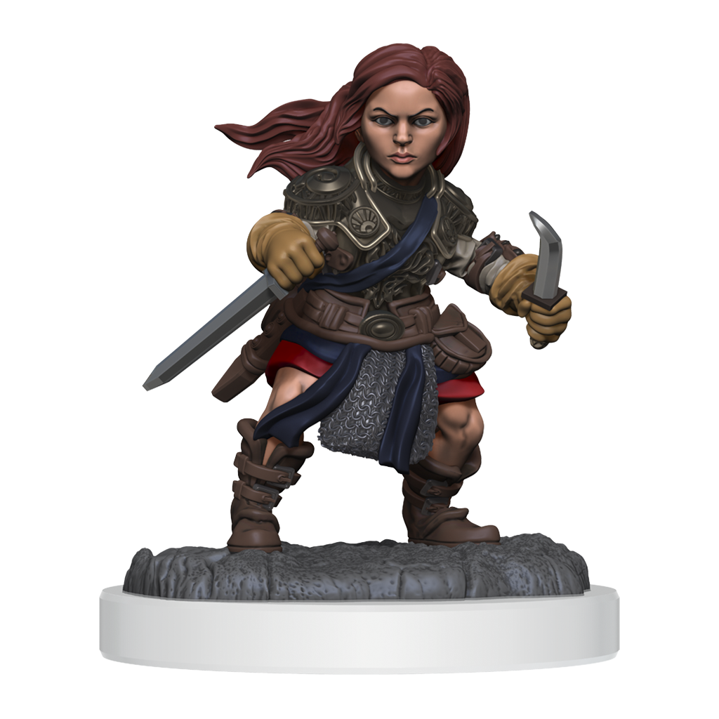 D&D: Nolzur's Marvelous Miniatures - Halfling Rogue Female