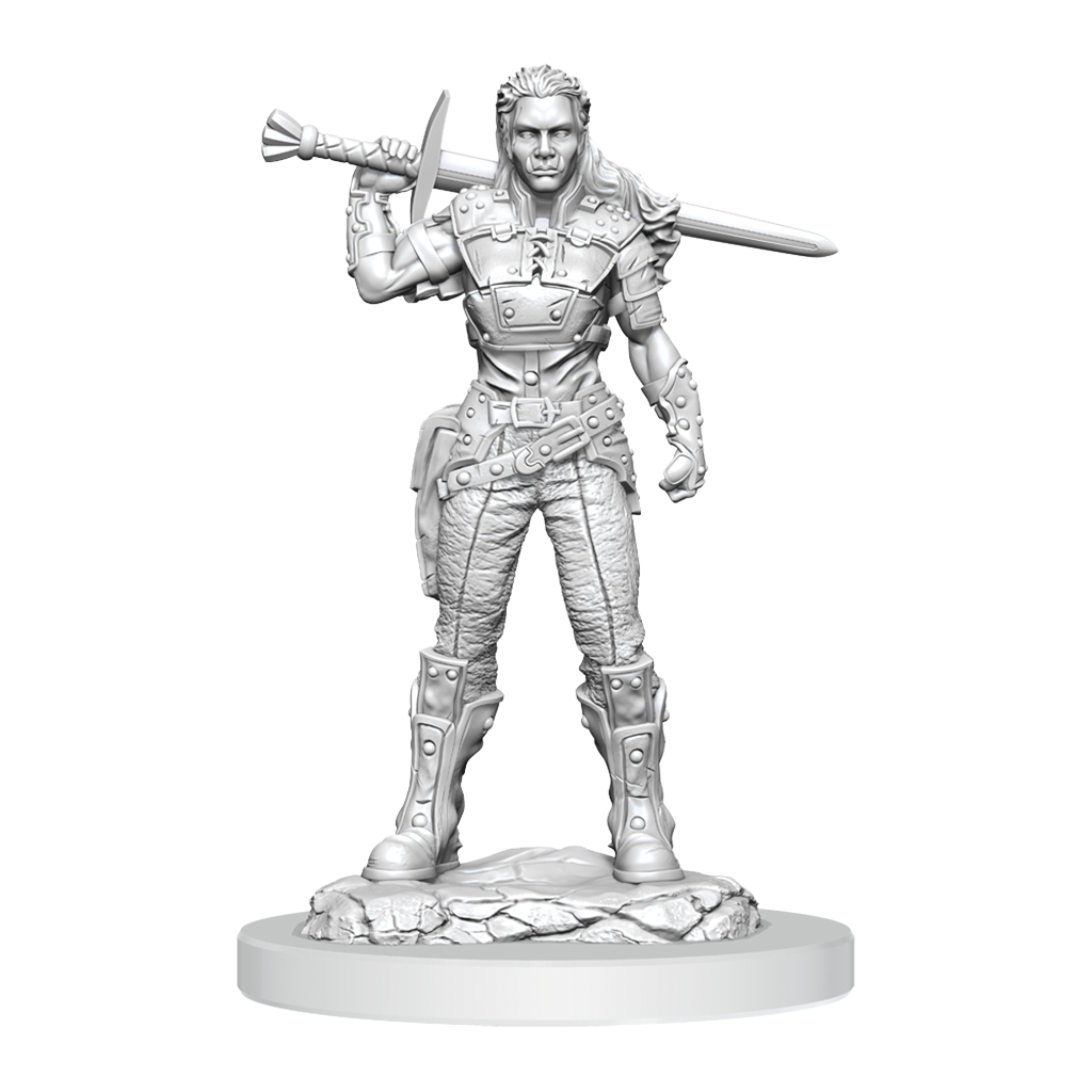 D&D: Nolzur's Marvelous Miniatures - Orc Fighter Female