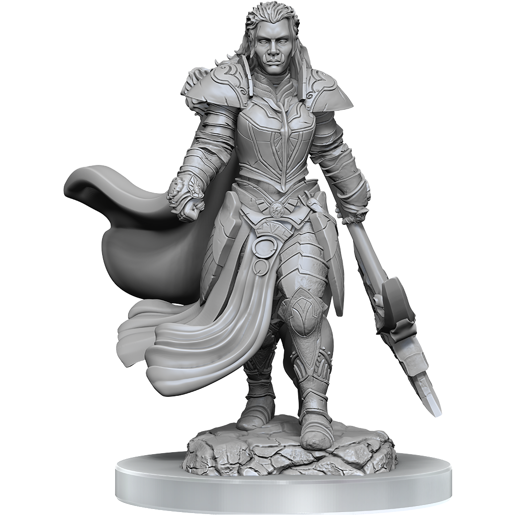 D&D: Nolzur's Marvelous Miniatures - Orc Fighter Female