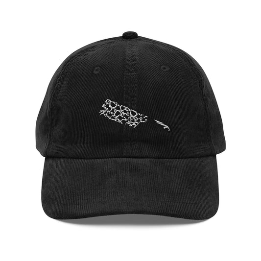 Nanami Ratio Technique Embroidered Vintage Corduroy Hat