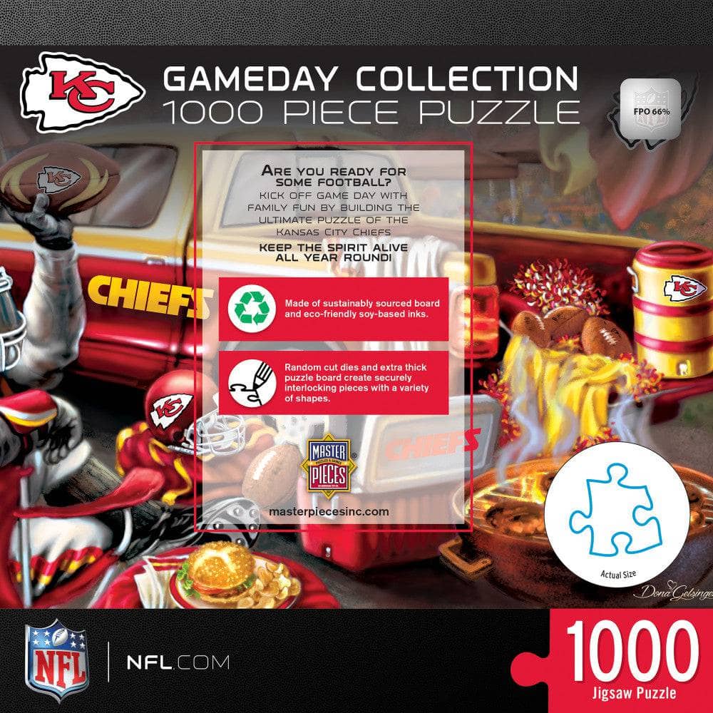 Kansas City Chiefs - Gameday 1000 Piece Jigsaw Puzzle