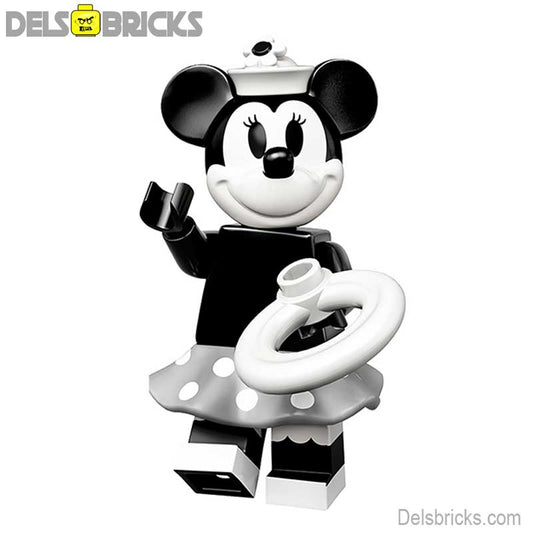 Minnie Mouse Disney Minifigures (Black & White)