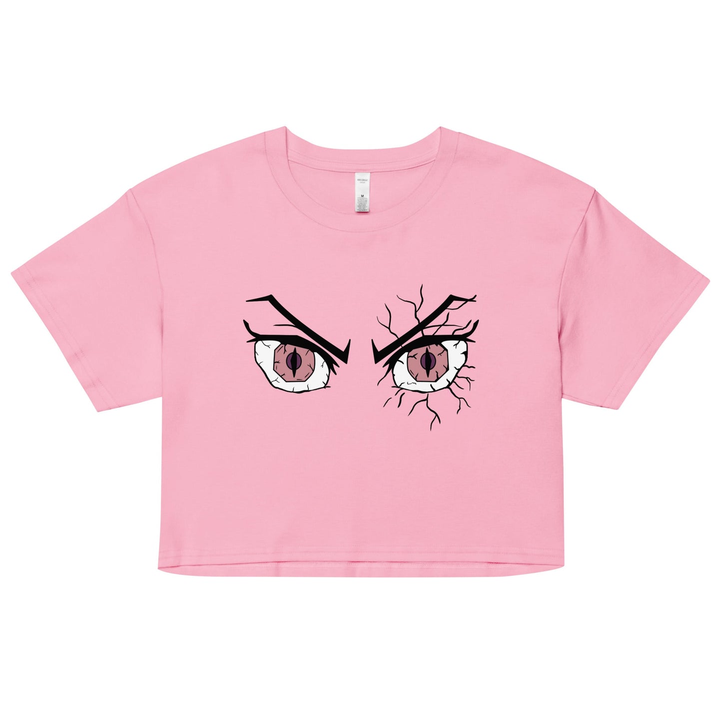 Nezuko Eyes Unisex Anime Crop Top