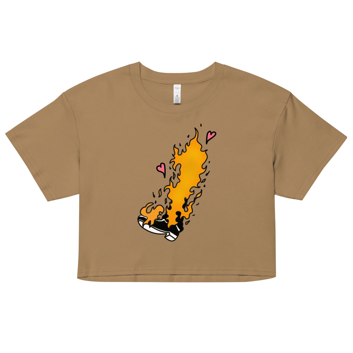 Black Foot Sanji Crop Top