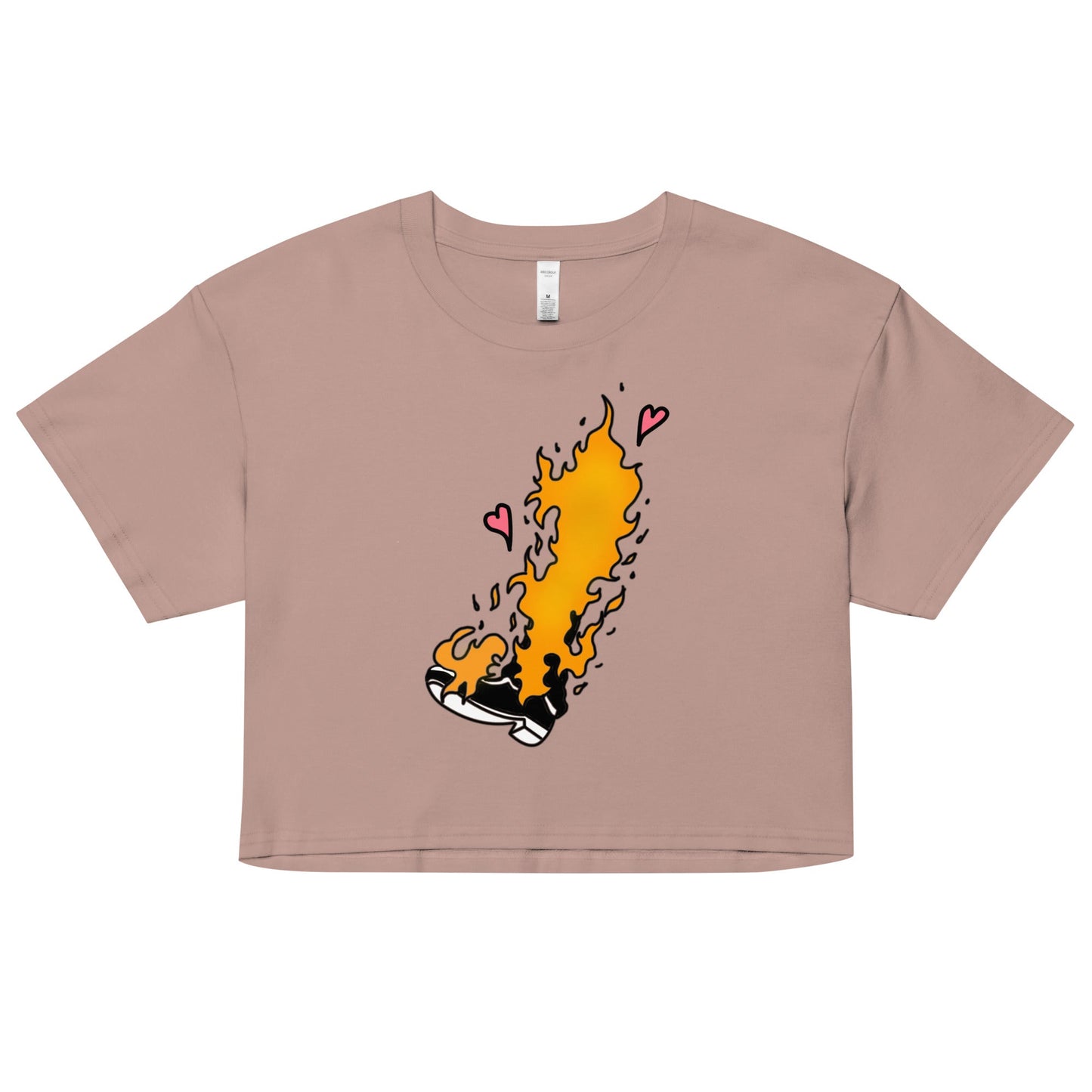 Black Foot Sanji Crop Top