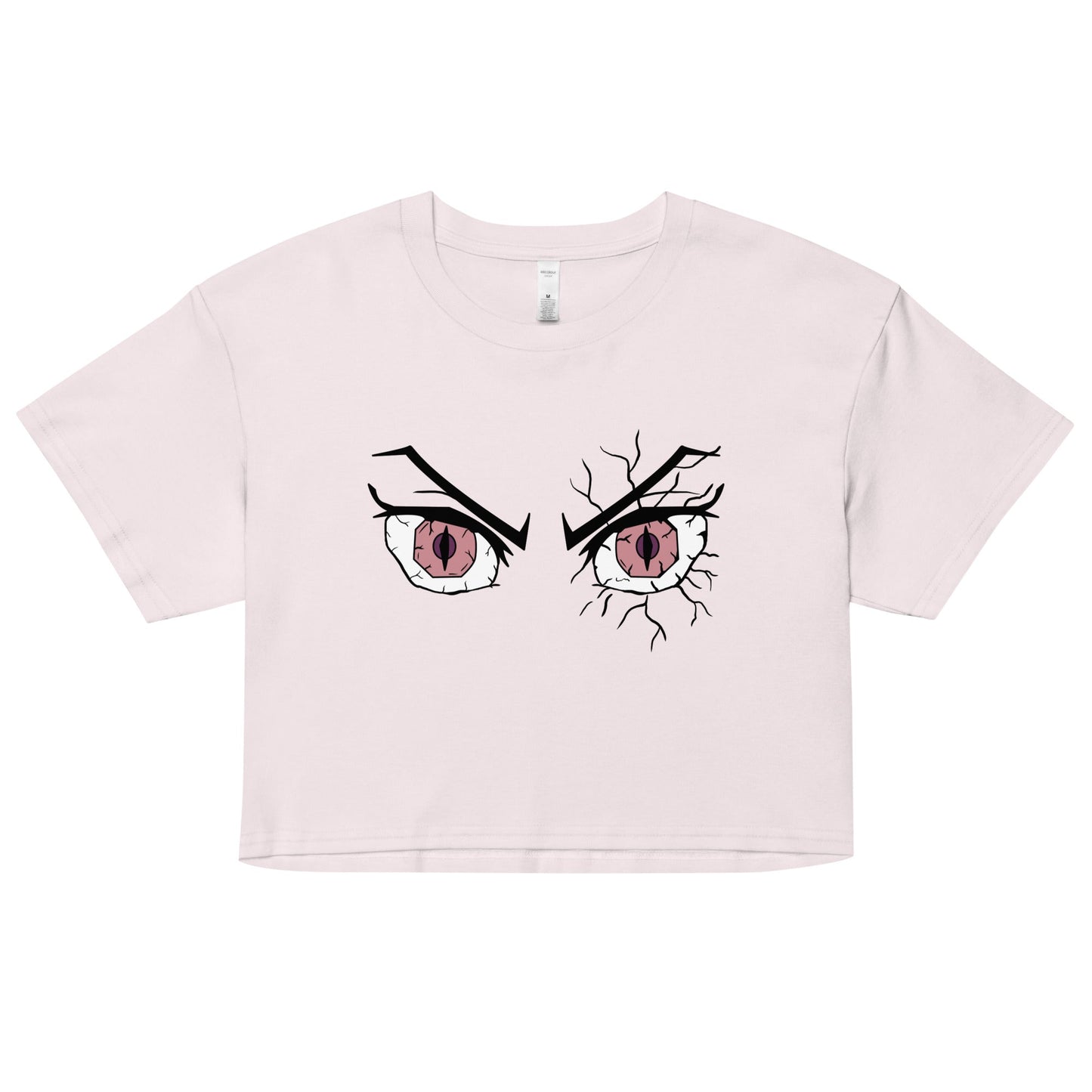 Nezuko Eyes Unisex Anime Crop Top
