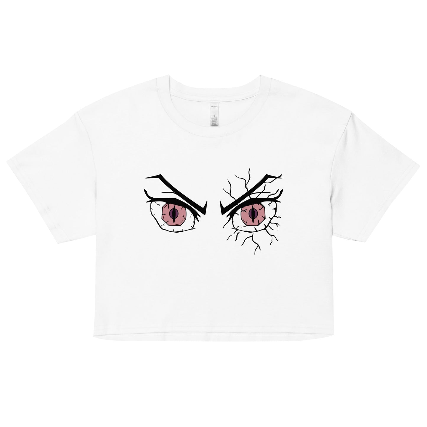 Nezuko Eyes Unisex Anime Crop Top