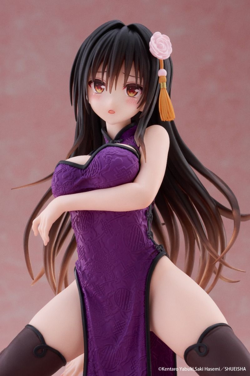 To Love-Ru Darkness Yui Kotegawa Chinese Dress Ver. Desktop Cute Figure - Taito Premium Collectible
