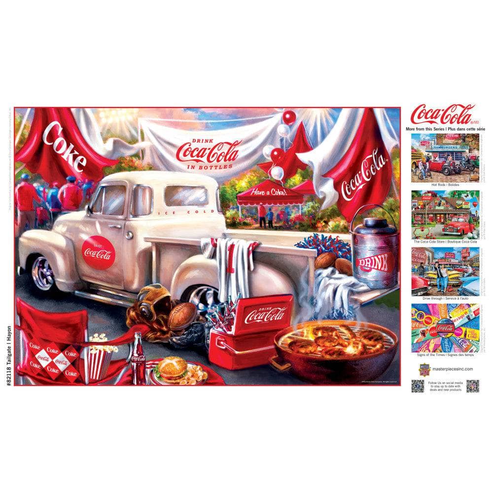 Coca-Cola - Tailgate 1000 Piece Jigsaw Puzzle