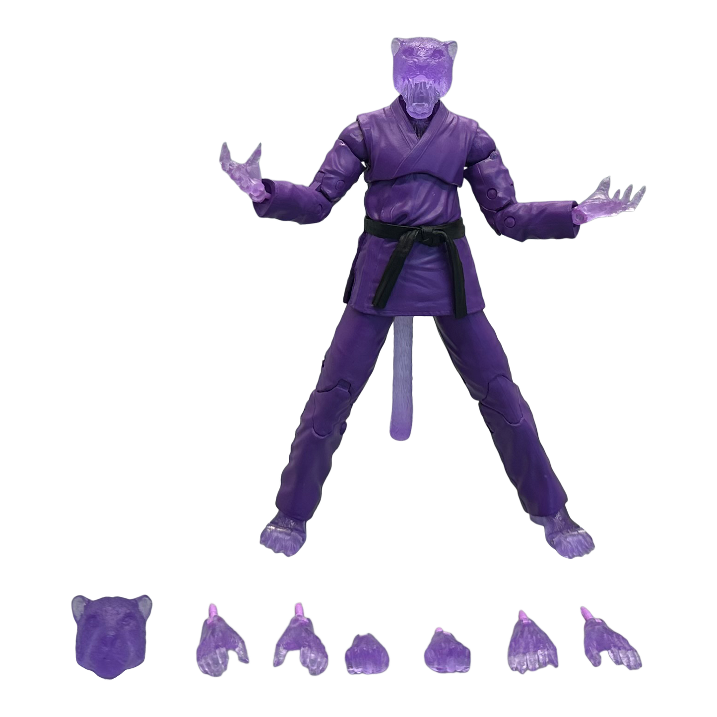 Zoo Jitsu Fighters Paulo the Panther Action Figure