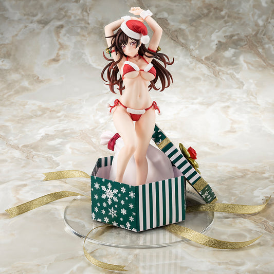 1/6 scaled pre-painted figure of Rent-A-Girlfriend MIZUHARA Chizuru in a Santa Claus bikini de fluffy figure 2nd Xmas - COMING SOON
